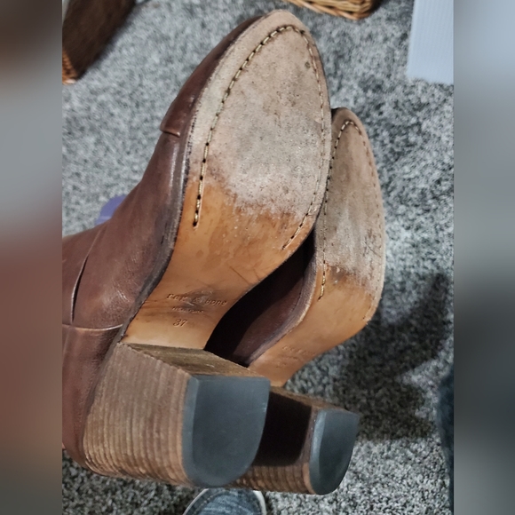 RAG & BONE Heeled Ankle Boots ☆ Heel Zip ☆ 3" Heel ☆ SIZE 37 EUR or 7 US WOMENS - Picture 11 of 11